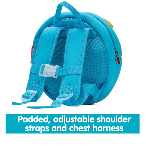 OOPS Soft Round Pappy Backpack🎒Bag for Children 👦🏻👧🏻  Bear 🐻 Character - Picture 3 of 12